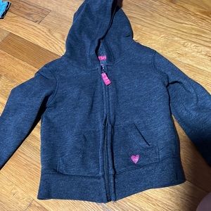 Zip up toddler hoodie